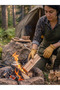 Women's Real Leather Camping and Barbecue Gloves - Heat Resistant Reinforced Outdoor Gloves - 2