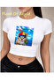 Funny Happy Cat Dreamcore Meme Brainrot Silly Kitty Baby Tee 100% Pa for Men Women