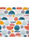 100% Cotton Printed Double Size Duvet Cover Set Graphic Multicolour 1 Duvet Cover 240x200 cm + 2 Pillow Covers 50x80 cm - 2