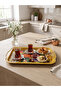 Zera Istanbul Collection Metal Presentation Tray |   Decorative Serving and Coffee Tray - 5