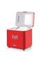 R.0311R Automatic Ice Maker Machine 1.2L 150W with Adjustable Ice Size, Continuous Ice Production, Automatic Cleaning, Full Ice Reminder and Ice Scoop for Home Kitchen Office Drinks Red - 3