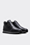 Genuine Leather and Fur Men's Sports Boots 722Kma241 - 4
