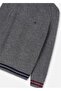 Boy's Crew Neck Knitwear Sweater 8-18 Years Gray - 5