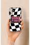 Samsung A24 Compatible Black Good Vibes Patterned Silicone Case