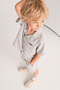 Gots Certified 100% Cotton Muslin Boys Short Sleeve Shirt Shorts Set - 2