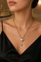 Luxurious Figured Showy Heart Chain Steel Necklace