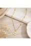 316L Stainless Steel Gold Color Heart Pendant with Stones – Elegant Women's Gift Necklace - 2