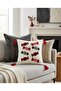 Premium Punch Embroidery Throw Pillow 40 cm X 40 cm - 1 Piece - 2