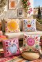 Simple Bohemian Patterned 4-Piece Throw Pillow Cover Set - 2