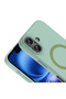 iPhone 16 Case Pastel Colorful Magsafe Camera Raised Silicone - 4