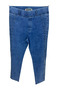Plus Size Stoned Denim Women's Trousers