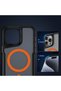 iPhone 14 Pro Max Case Magsafe Airbag Camera Raised Silicone Matte Anti-Fingerprint - 4