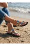 Nadine Inner and Outer Genuine Leather Flip-Flop Women's Slippers - 4