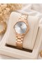 Women's Wristwatch Rose Gold Color Casual and Stylish Combination Gift Boxed - 2