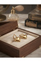 316L Steel Gold Color Heart Model Earrings - 4