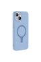 iPhone 14 Case Pastel Colorful Magsafe Camera Raised Silicone - 3