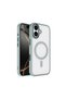 iPhone 17 Case Magsafe Transparent Back Face Camera Raised Silicone Senk - 2