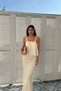 Ecru Lace Detailed Blouse Skirt Double Set - 202634 - 4