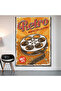 Retro Movie Collection Wall Covering Wall Tapestry First Quality Satin Fabric Poster