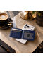 Magsafe Compatible Magnetic Foldable Navy Blue Leather Wallet and Card Holder - 5
