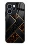 Oppo Reno 15 Pro Glossy Phone Case with Black Mosaic Design