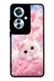 Oppo Reno 11F Cupid Cloud Kitty Design Glossy Phone Case