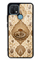 Oppo A15 Ivory Ottoman Coffee Designed Glossy Phone Case