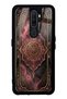 Oppo A5 2020 Glossy Phone Case with Rosewood Ottoman Medallion Design