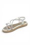 Women's - girl's - anatomical comfort casual sandal model - white - 3