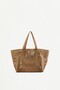 Mikro delikli shopper çanta