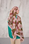 Sunshine Series Patterned Cotton Soft Shawl Women's Colorful Shawl - 6