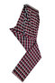 Pijalüx Men's Checkered Poplin Pocket Bottom Pajamas - 2