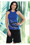 Berrak Women's Printed Shorts Set 2449 - 2