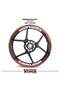 Honda Cbr 125R Wheel Sticker Interior and Exterior Cbr125R Written Label Sticker Model