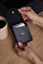 Viral Genuine Leather Mini Wallet and Card Holder with Money Compartment and Snap Closure, Unisex, Capacity for 5 Cards - 6
