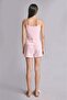 Regular Fit Short Sleeve 2-Piece Light Pink Shorts Pajama Set H6955Ax26Sm - 7