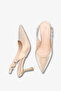 Goya Women's Heeled Shoes - Golden Snake - 4