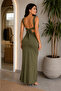 Women's Square Neck Back-Tie Dress - 3