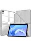 Cat Cot iPad Air 11 Inch Case (M3 2025 / M2 2024) / iPad Air 10.9 Case (5th/4th Gen) - 5-in-1 Origami Standing Protective Folio Cover with Pencil Holder & Clear Back, Auto Sleep/Wake