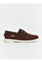 Brown suede-look classic shoes for boys from güli̇s gi̇yi̇m - 2