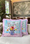 Pastel Decorative Fringed Pillowcase with Floral Vase - Artistic Bohemian Pink Tassel Throw Pillow Cover - 6