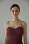 Sweetheart Neckline Scuba Midi Dress Slim Fit Slit Zipper Wedding Wedding Women's Dress - 6