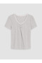 Nevavm V-Neck Women's Pajama Top with Difference - 5