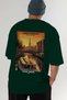 Amsterdam Netherlands 3 Green Oversize Country City Back Printed Unisex T-Shirt 100% Cotton Premium - 7
