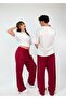 Vnm Embroidered Adjustable Leg Baggy Sweatpants That Can Be Worn in All Seasons - 4
