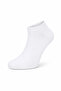 Economical Pack of 6 Unisex White Short Sports Booties Socks - 2