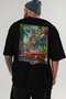 Havana Cuba Black Oversize Country City Back Printed Unisex T-Shirt 100% Cotton Premium - 6