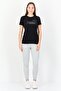 Women Sportswear Fit Short Sleeve Training T-Shirt, Black - 4