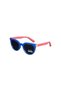 Kids UV400 Protection with Light Weight Eyewear, 3D Construction Vehicle Kids Sunglasses Set, Cartoon Excavator Portable Hard Protective Case Kit - 2