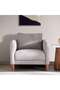 BATLENO SINGLE SEATER SOFA - DARK BROWN - 2